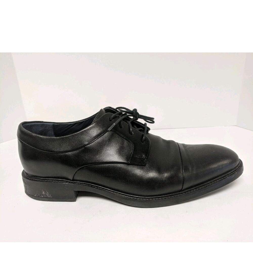 Cole Haan Hartsfield Cap Toe Oxford, Black, Mens 10 M